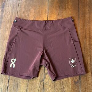 RARE On Running Men’s Swiss Olympic Hybrid Shorts (Inner Tights Short Only)